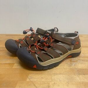 Keen Sandals Newport H2 Fisherman Hiking Water Shoes Brown 1018270 Youth 4